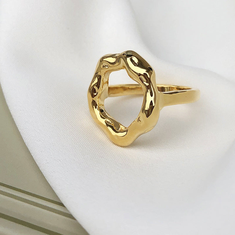 Vintage French cold wind ring