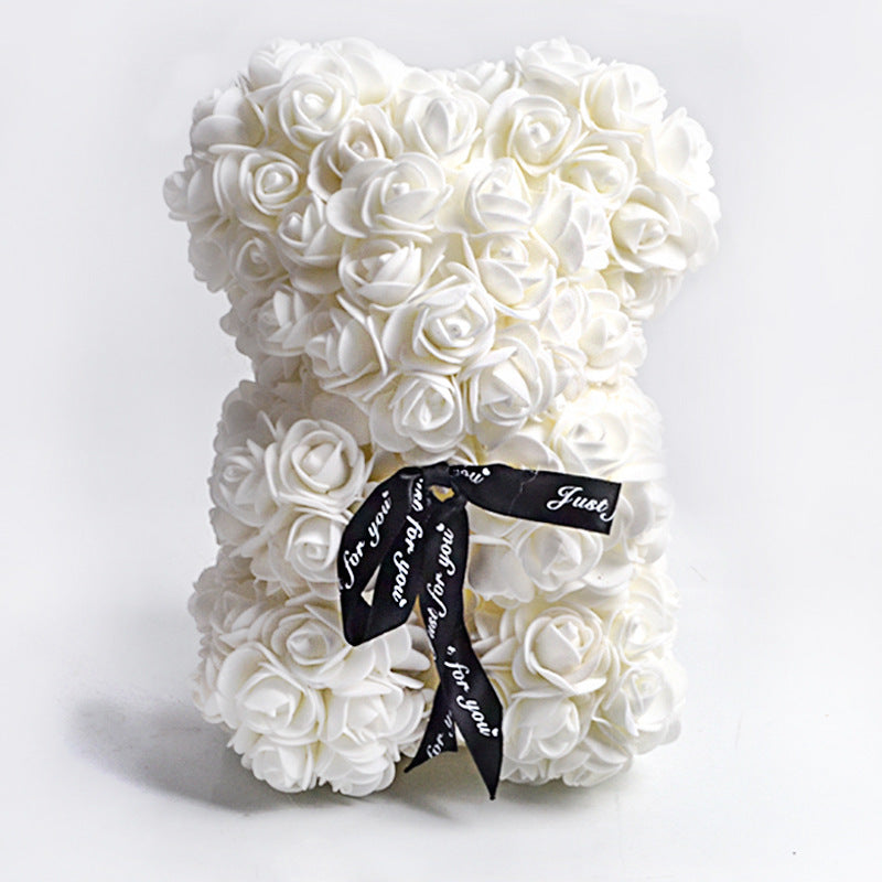 Eternal Flower Rose Teddy Bear