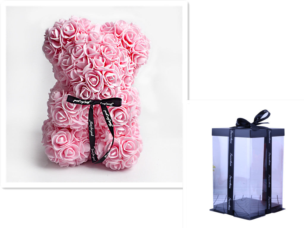 Eternal Flower Rose Teddy Bear