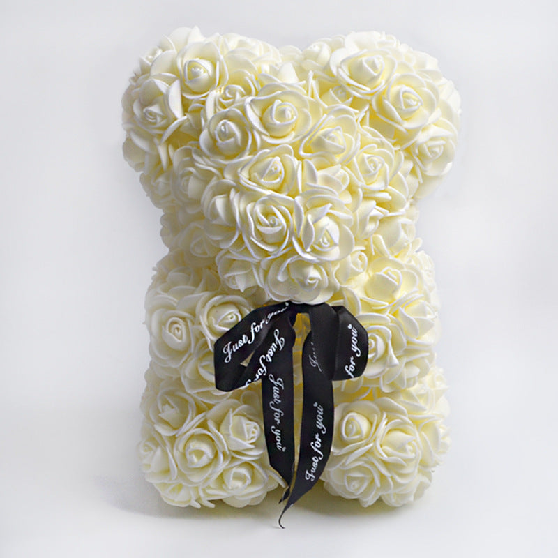 Eternal Flower Rose Teddy Bear