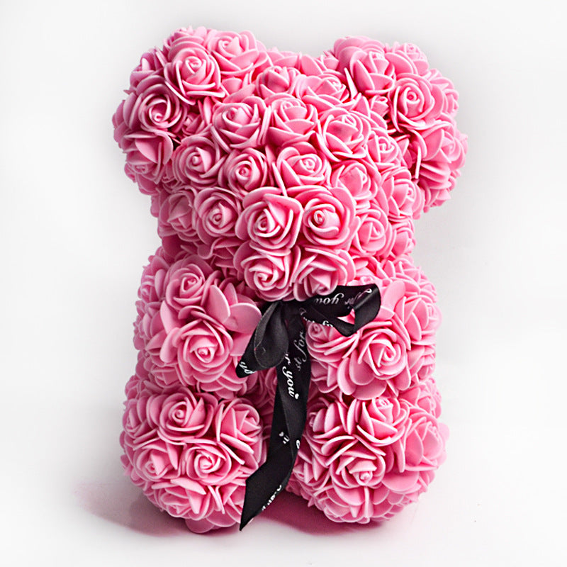 Eternal Flower Rose Teddy Bear