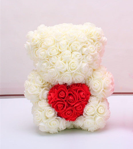 Eternal Flower Rose Teddy Bear